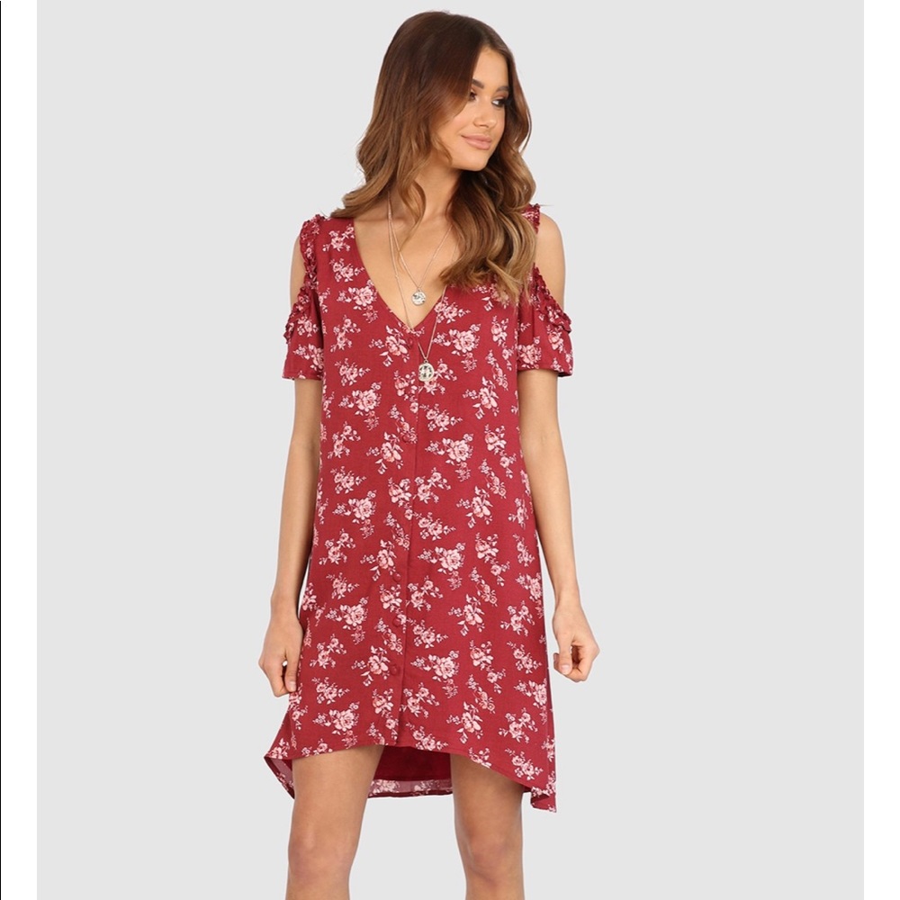 Lost in Lunar Isla Shirt Dress XS